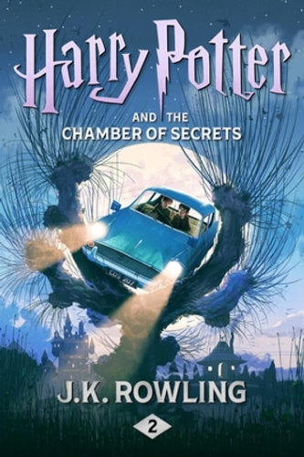 Book about Harry Potter and the Chamber of Secrets (1998). J.K. Rowling