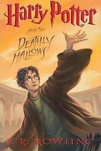 Book about Harry Potter and the Deathly Hallows (2007). J.K. Rowling