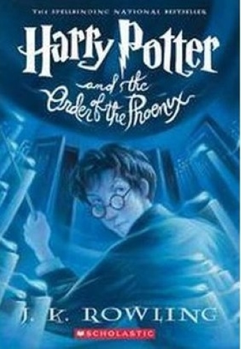 Book about Harry Potter and the Order of the Phoenix (2003). J.K. Rowling