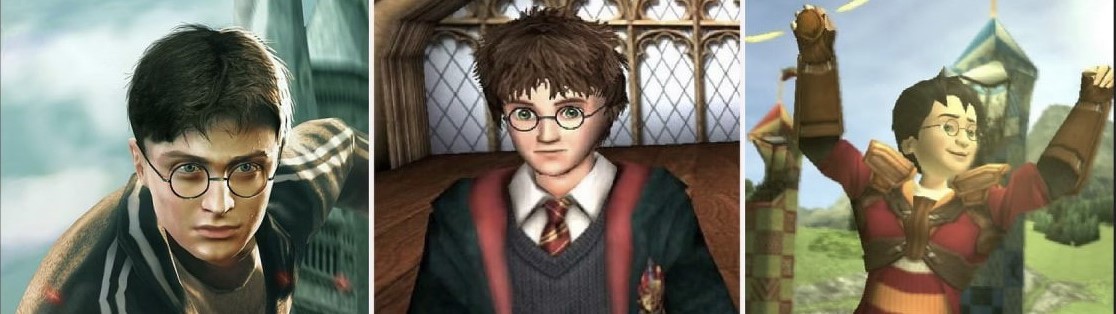 Screenshot from one of the video games about Harry Potter